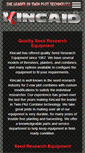 Mobile Screenshot of kincaidseedresearch.com